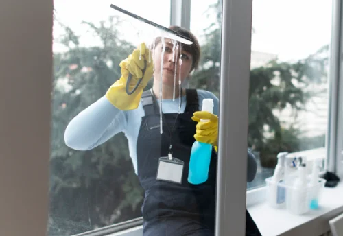 Nettoyage de vitres intérieures et extérieures à Savigny-le-Vieux